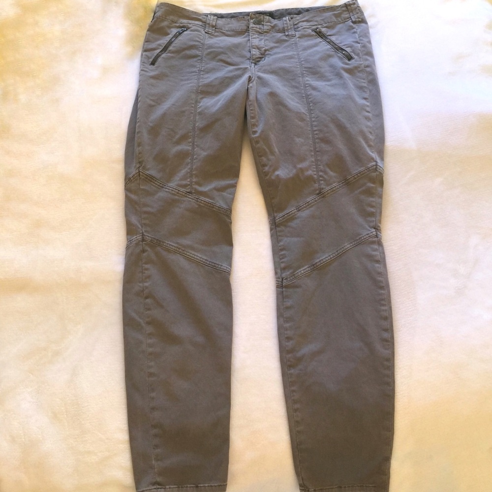 J. Crew Wms Grey Stretch Pant Sz 12